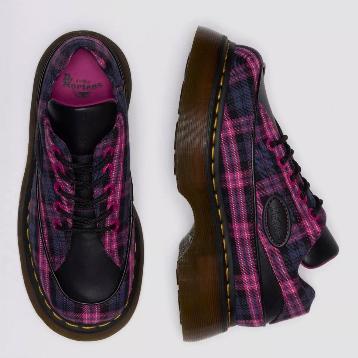 Dr.Martens Buzz Tartan Pink Multi 41975001