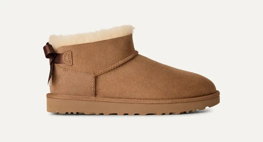 UGG Ultra Mini Bailey Bow Boot Chestnut 1185491