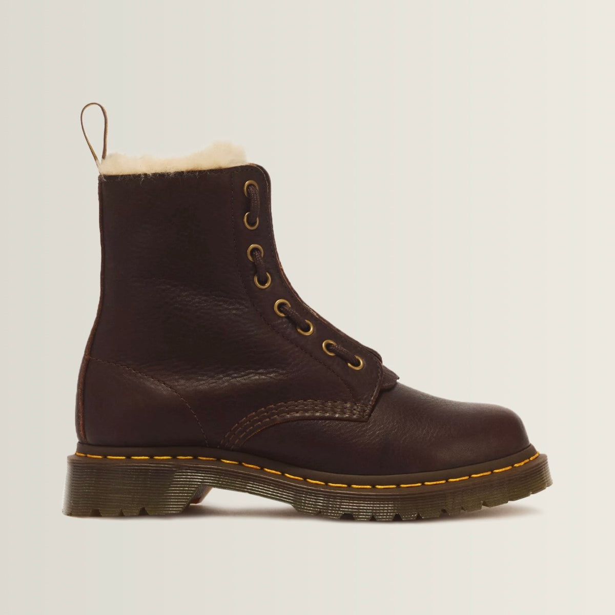 Dr.Martens 1460 Serena Zip Grizzly Dark Brown 43564200