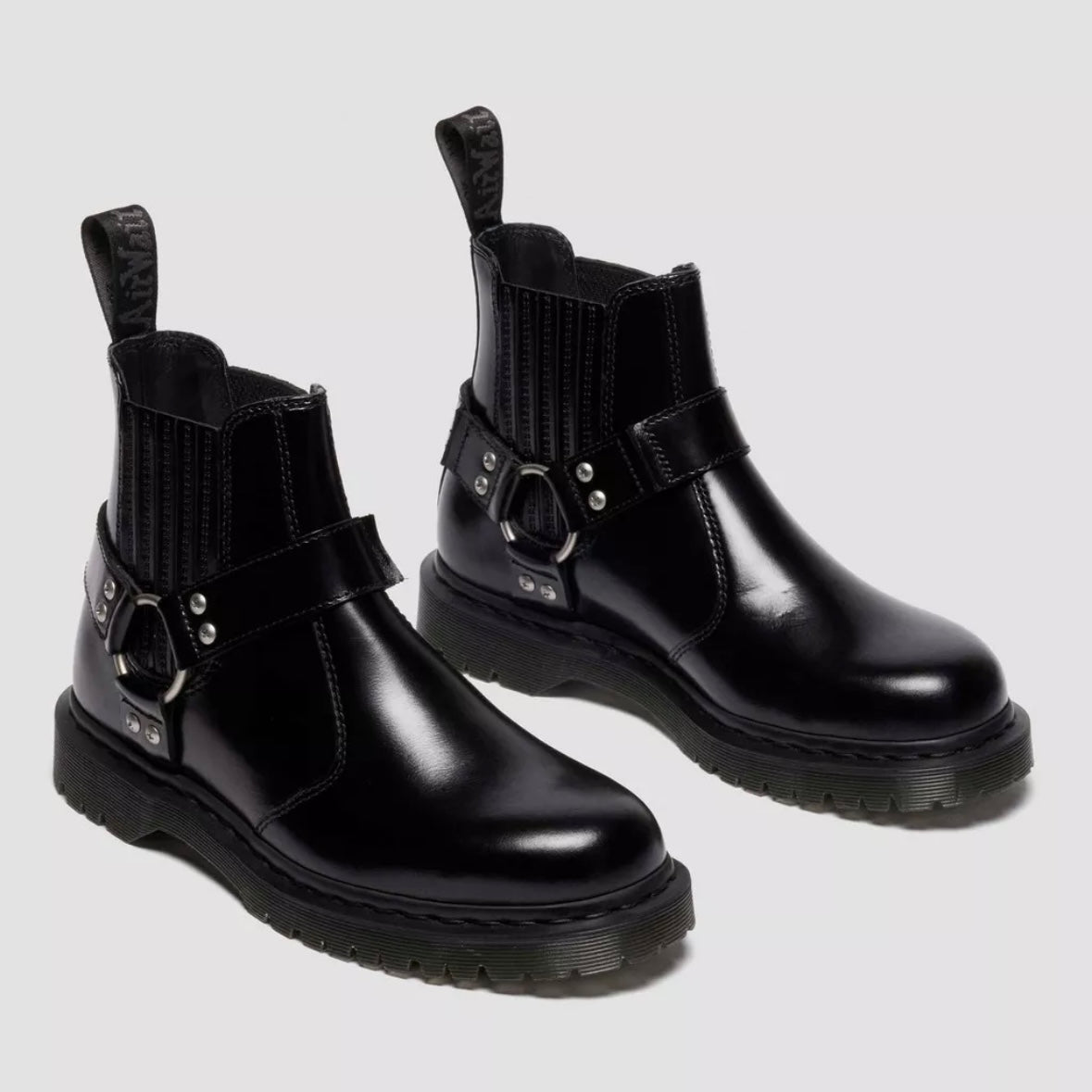Dr.Martens 2976 Harness Analine Black Chelsea Boots 41387001