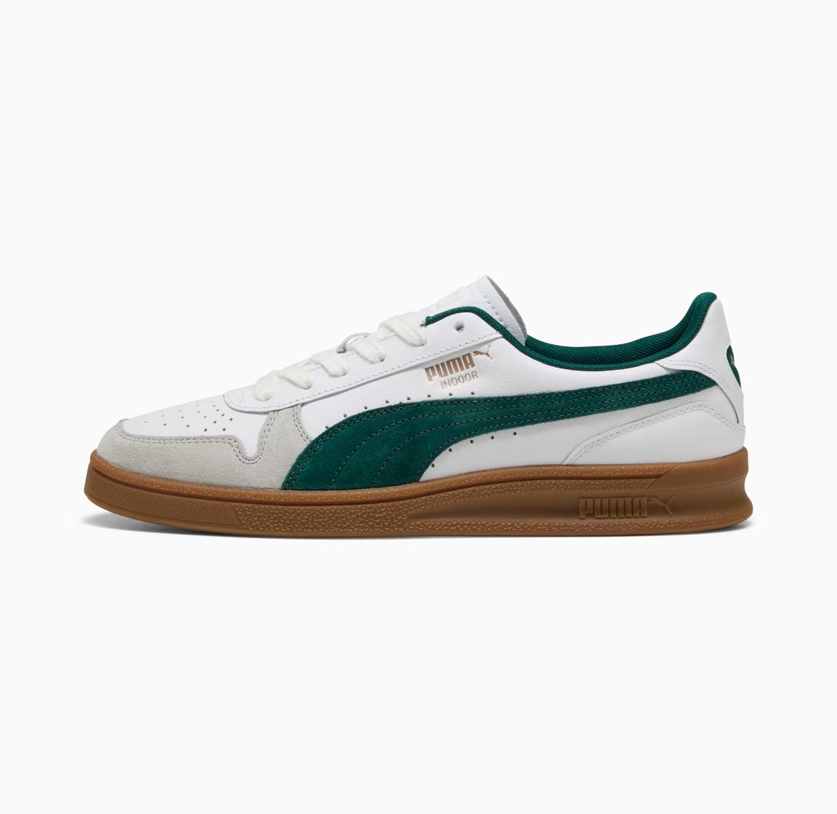 PUMA Indoor White Dark Myrtle Gum 401360-05