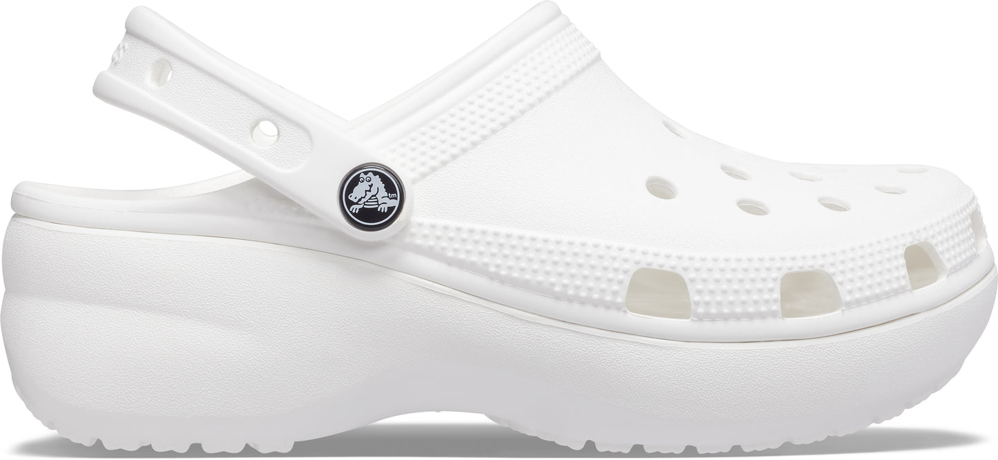 Crocs Platform Clog White