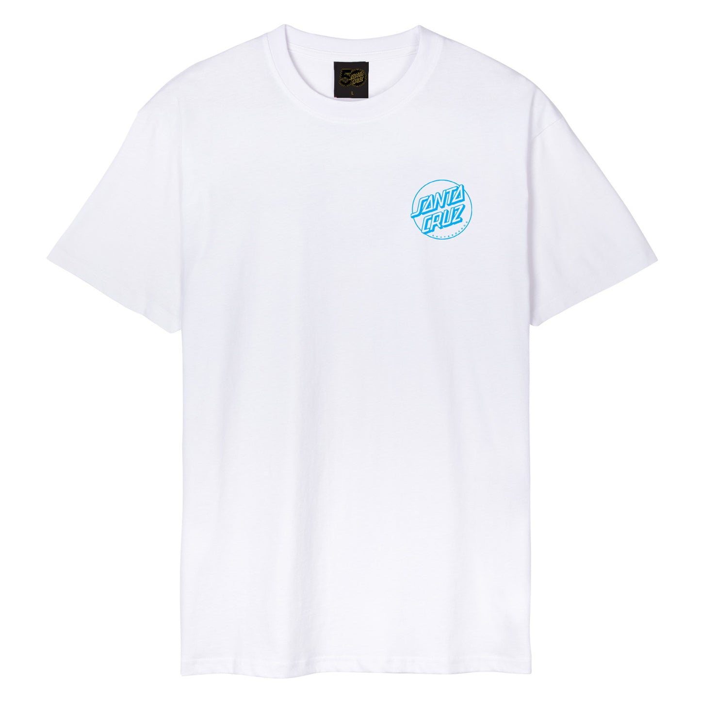 Santa Cruz Dressen Mash Up Opus T-Shirt Black White Cobalt