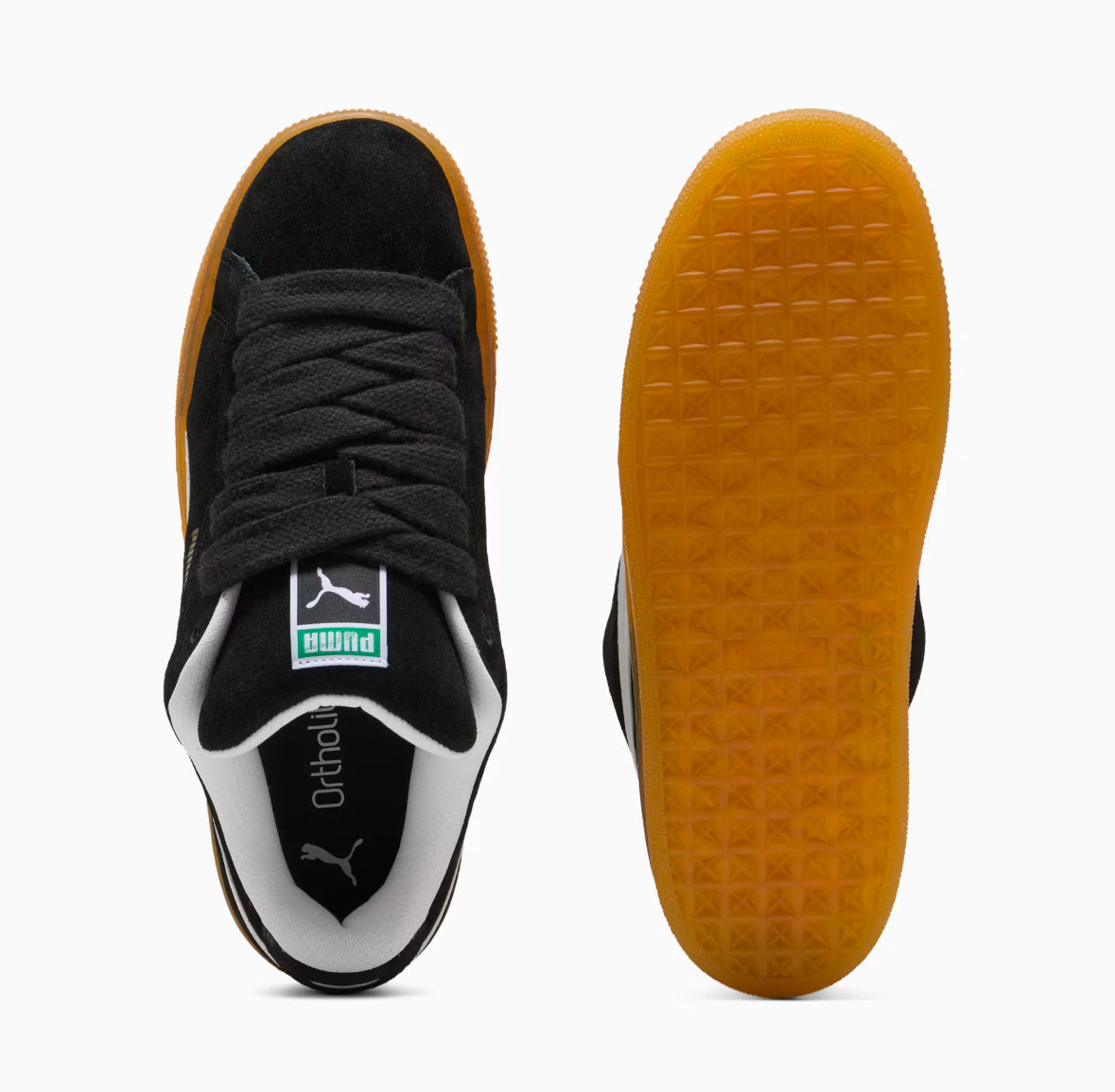 PUMA Suede XL Dark Risk Black White Gum 401348-01