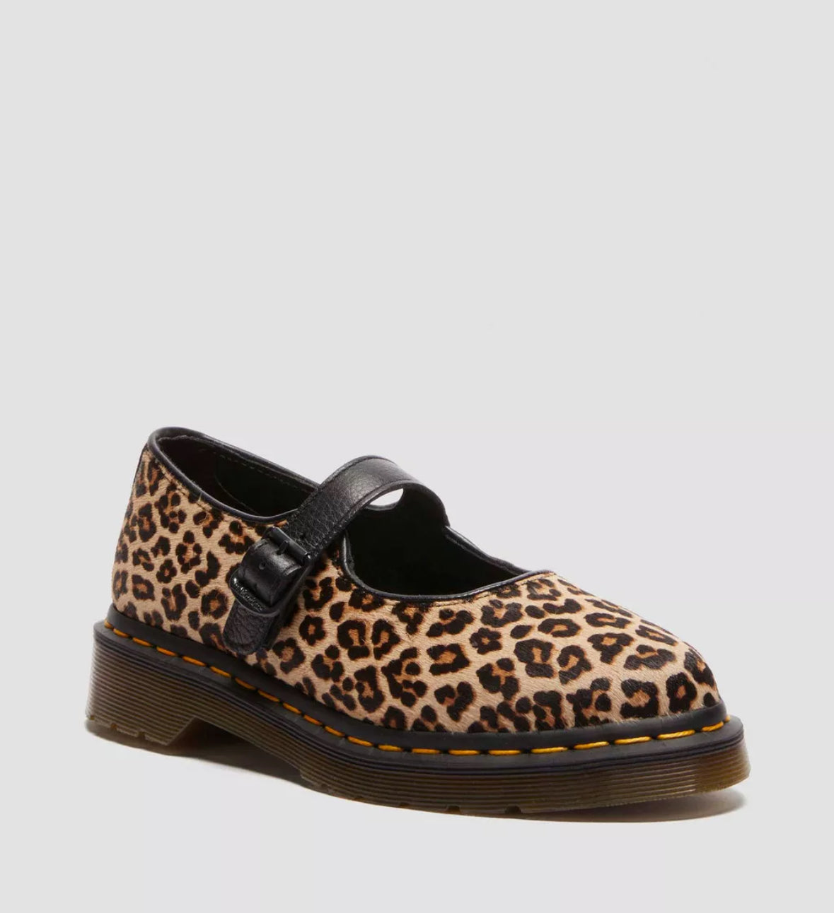 Dr.Martens Elphie Mary Jane Black Leopard 41651200