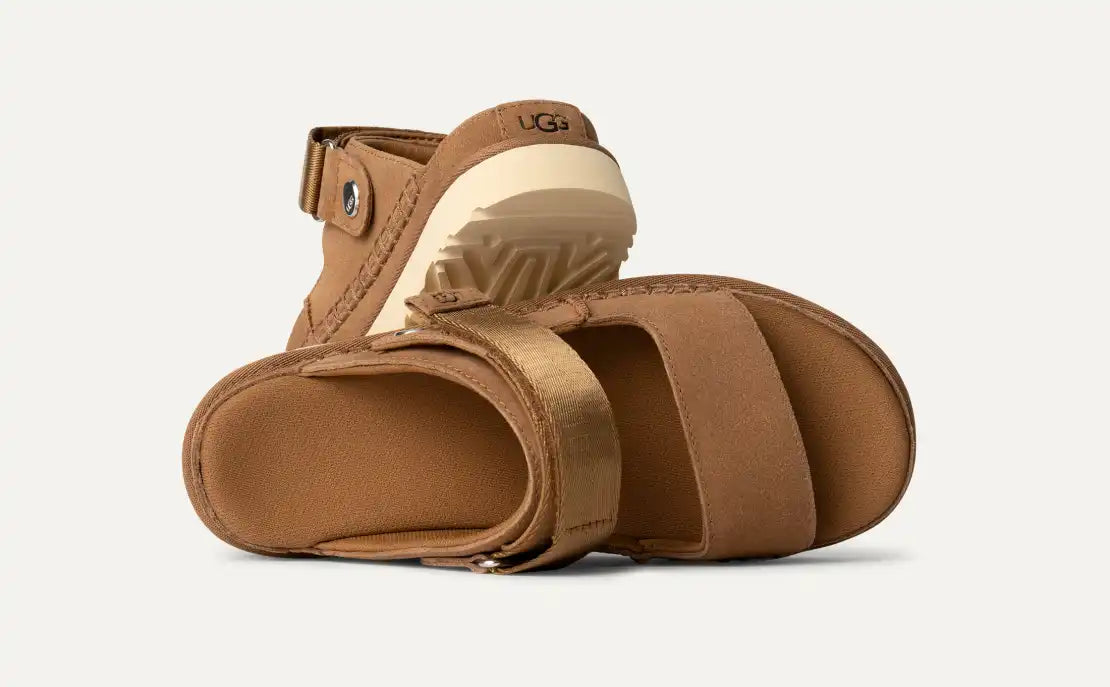 UGG Goldenstar Glide Sandale Chestnut 1167399
