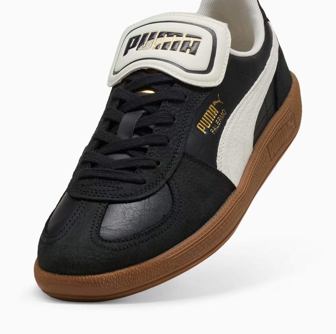 Puma Palermo Premium Black Warm White 401744-02