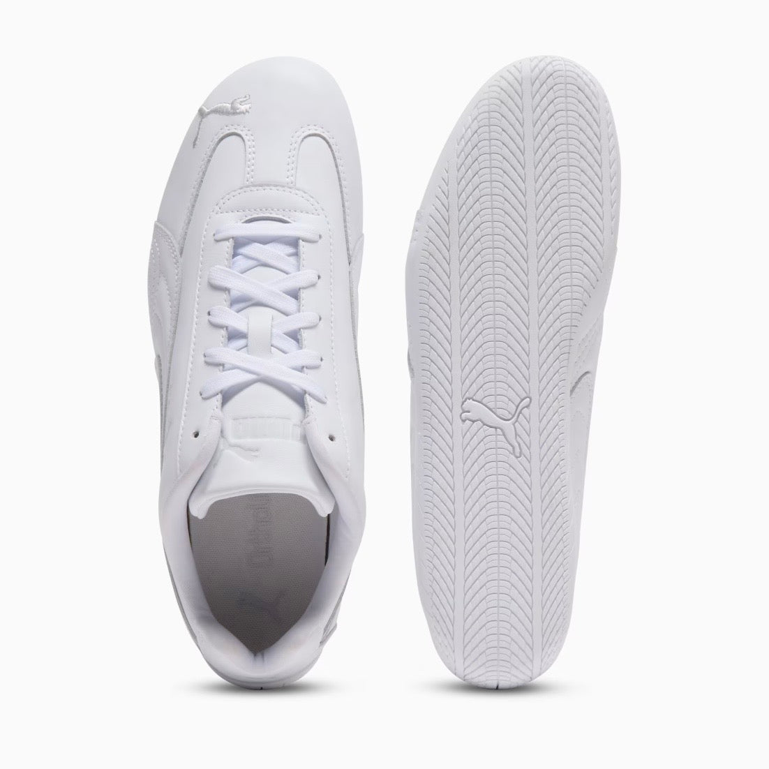 Puma Speedcat Full Leather Sneaker White Feather Gray 405449-02