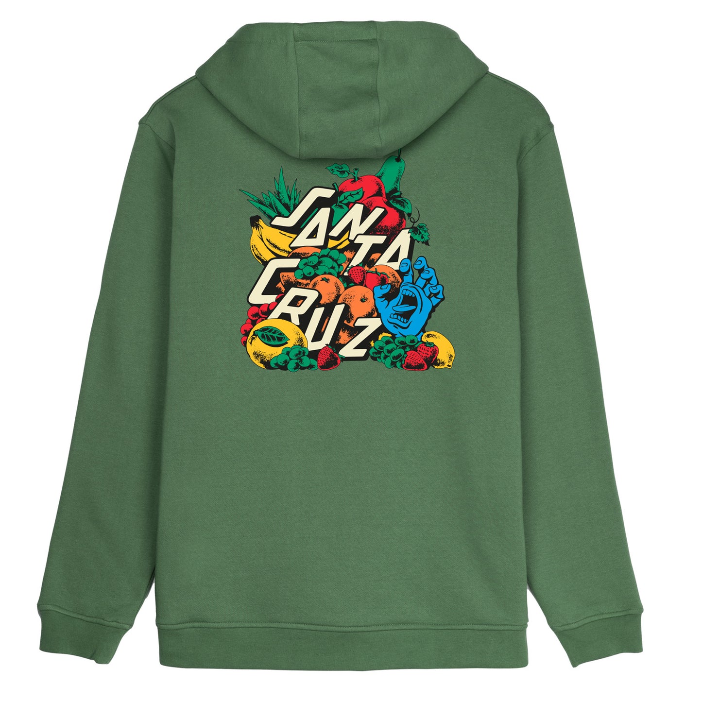 Santa Cruz Platter Hoodie Black Sage Oat
