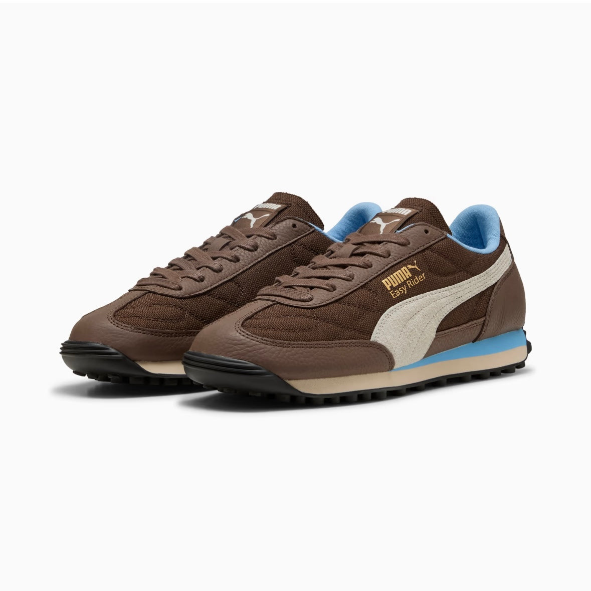 Puma Easy Rider Futbolito Sneaker Chocolate Warm White 403176-01
