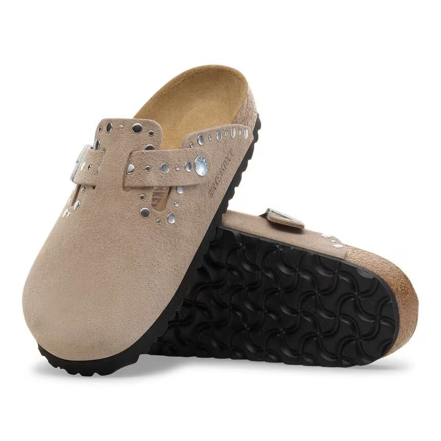 Birkenstock Boston Rivets Taupe 1030437