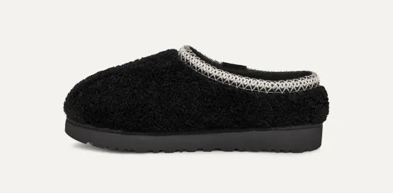 UGG Tasman Maxi Curly Pantoffel Black 1158356