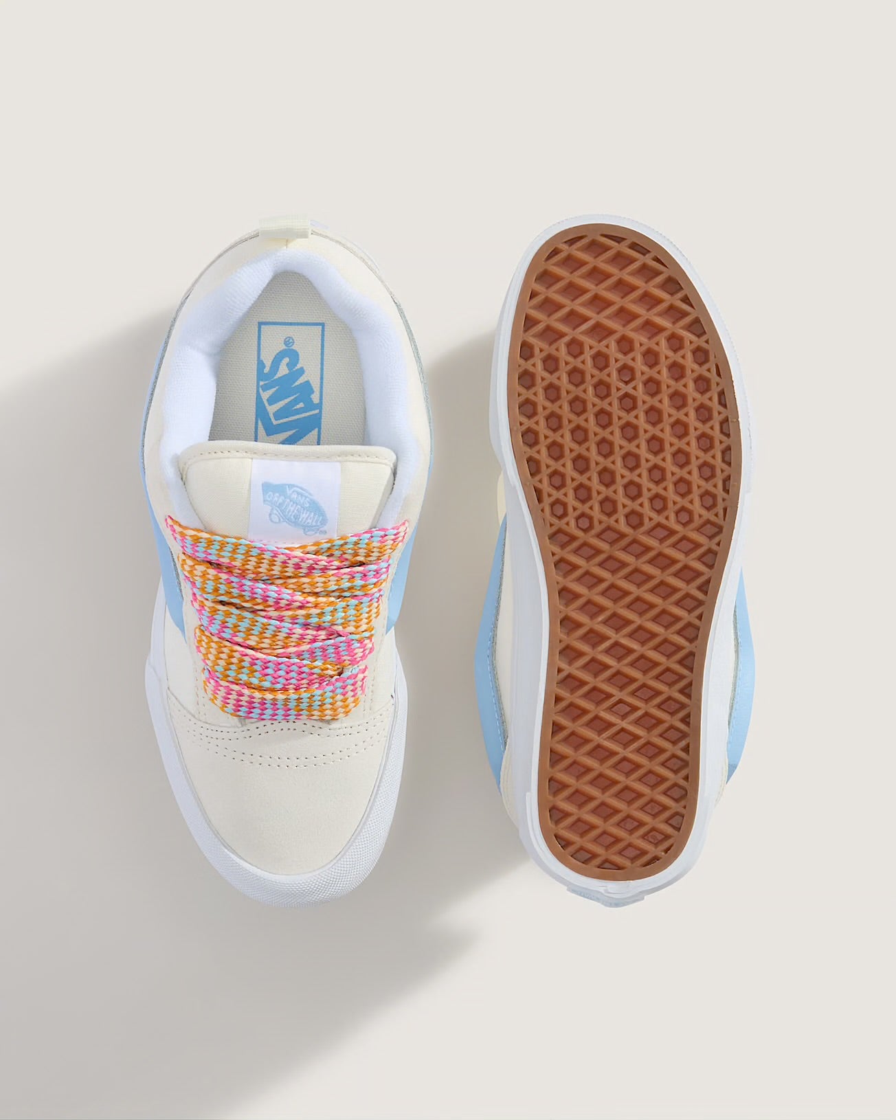 VANS Knu Skool Beige Blue VN000D6ZZ5D