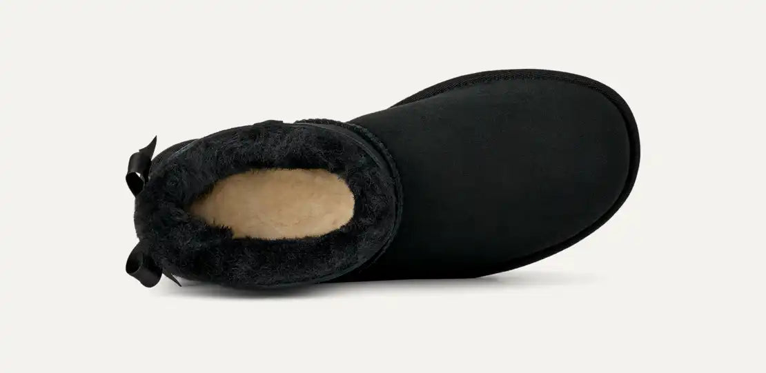 UGG Ultra Mini Bailey Bow Boot Black 1185491
