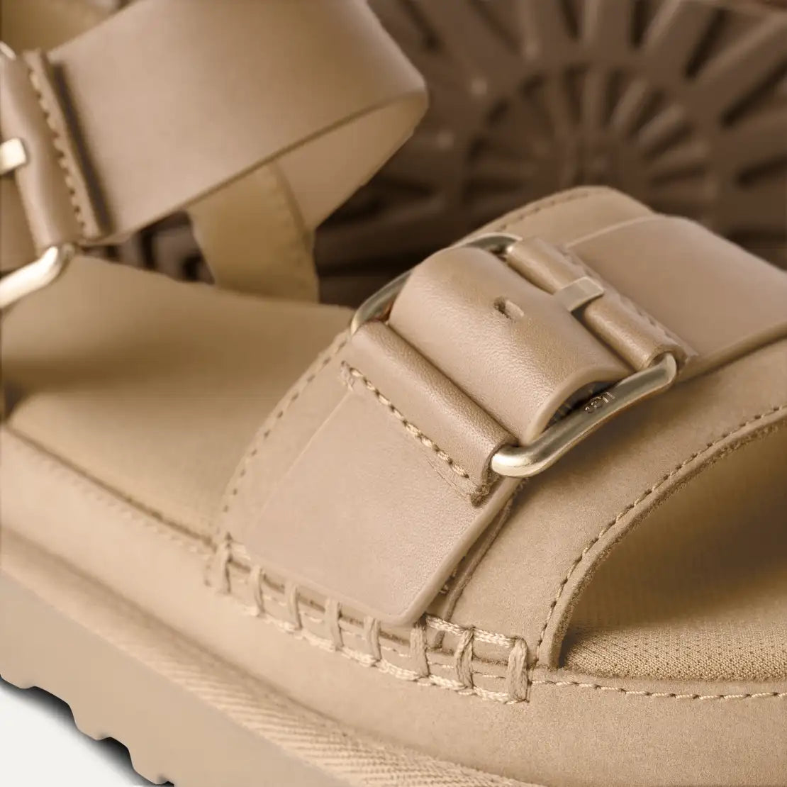 UGG Goldenstar Villa Sandale Mustard Seed 1167392