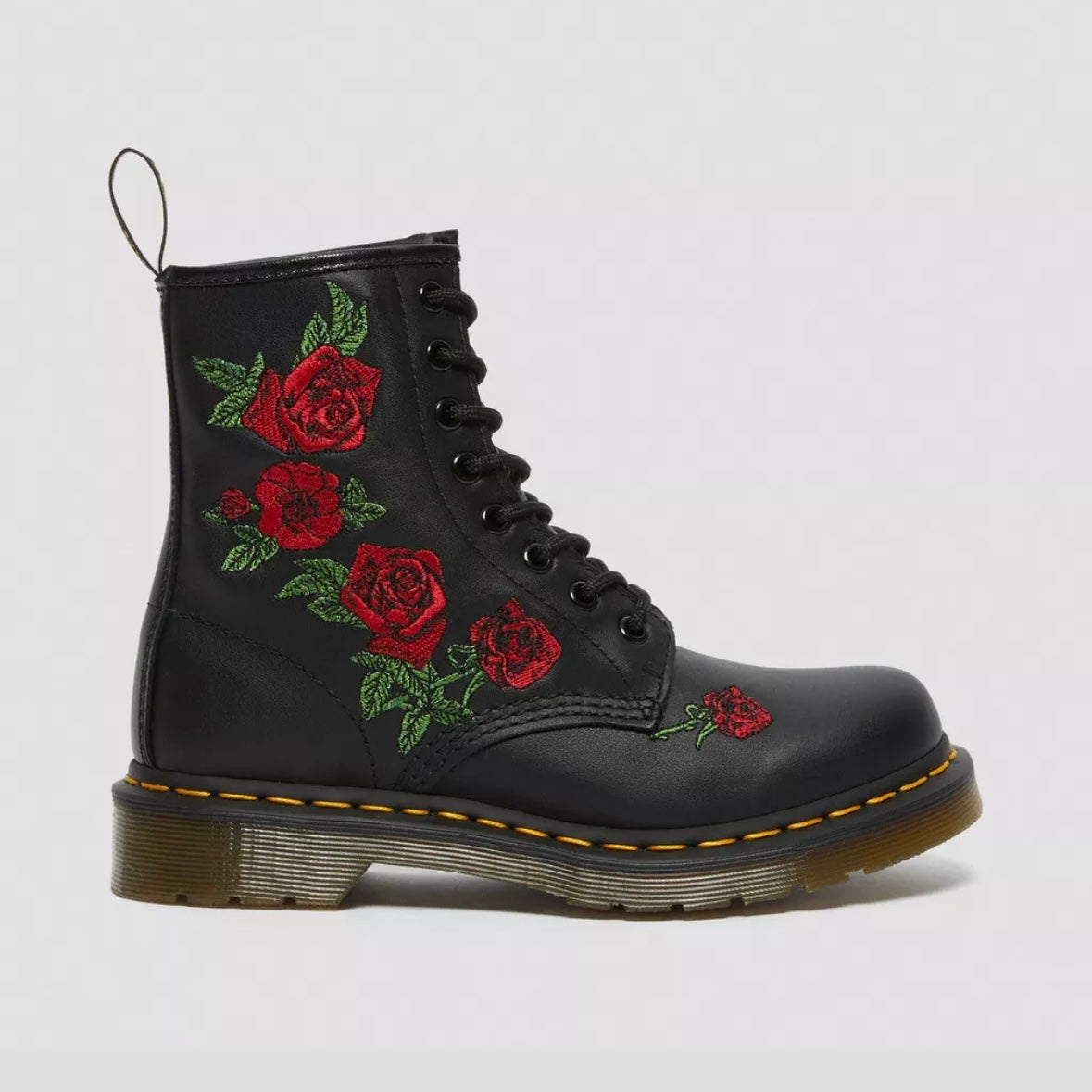 Dr.Martens 1460 Vonda Black Floral Rose 24722001