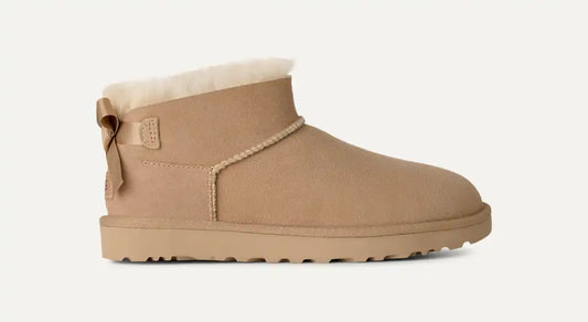 UGG Ultra Mini Bailey Bow Boot Sand 1185491