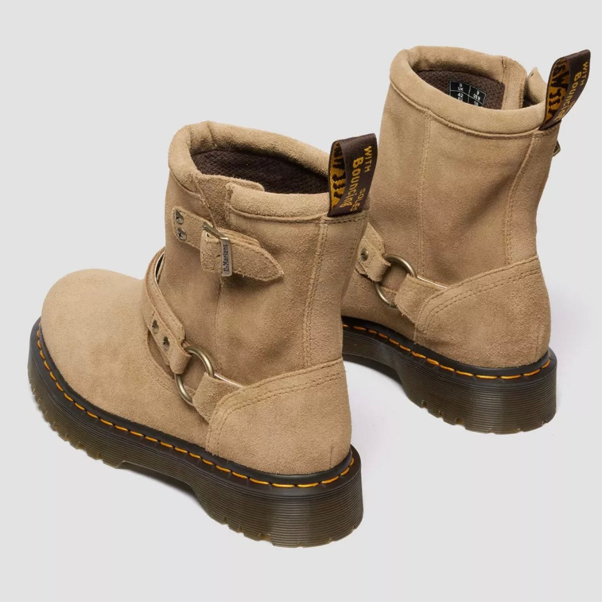 Dr.Martens Anistone Harness Biker Boot Savannah Tan 42062200