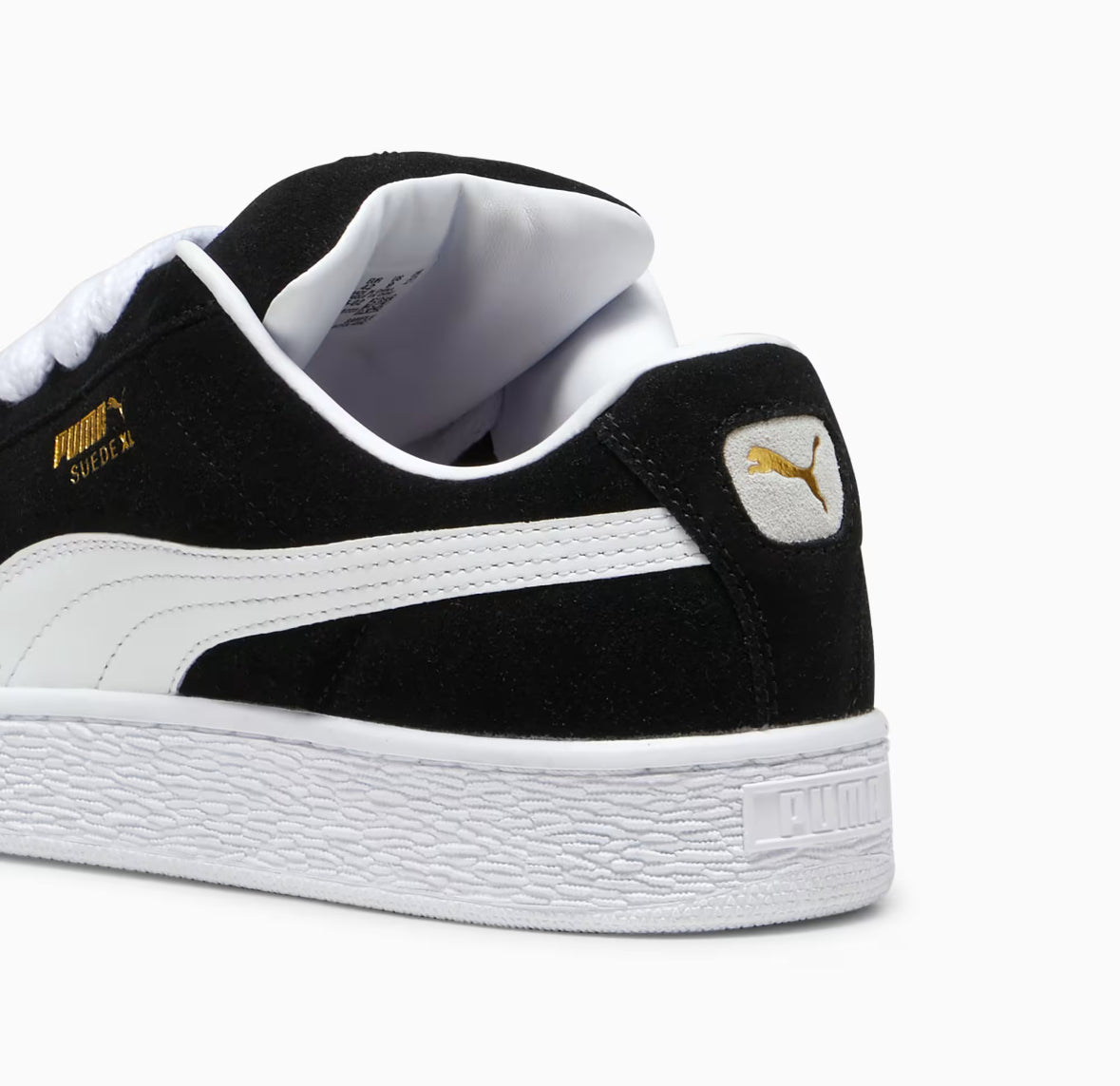 PUMA Suede XL Black White 395205-02