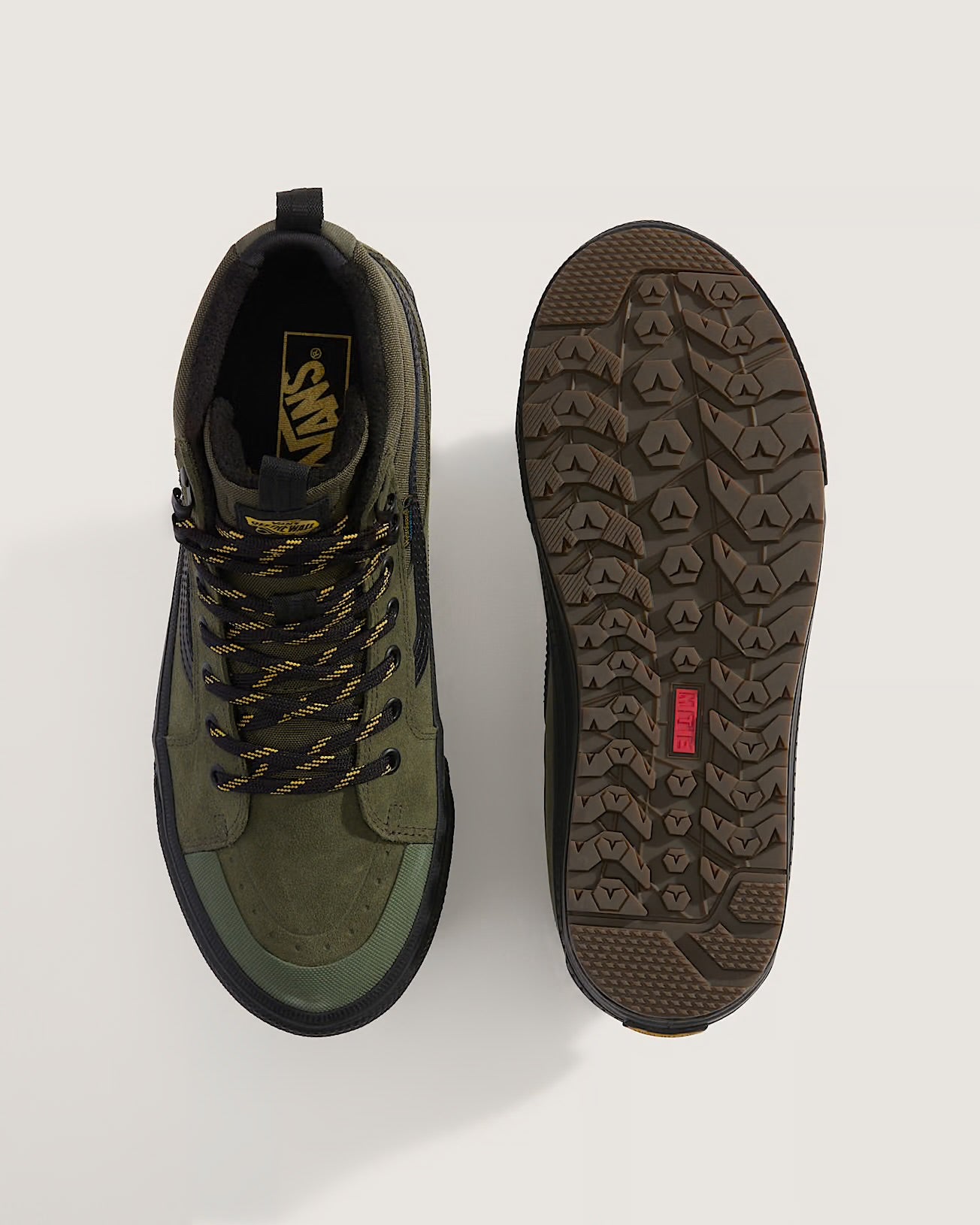 VANS SK8-HI MTE Waterproof Insulated Green Black VN000DAQ203