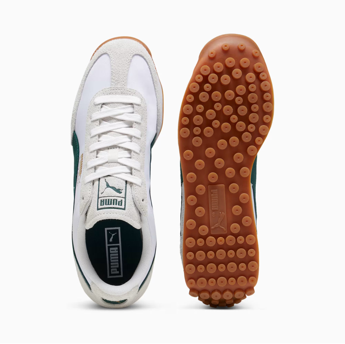 Puma Easy Rider Nylon Sneaker White Dark Myrtle 399661-01