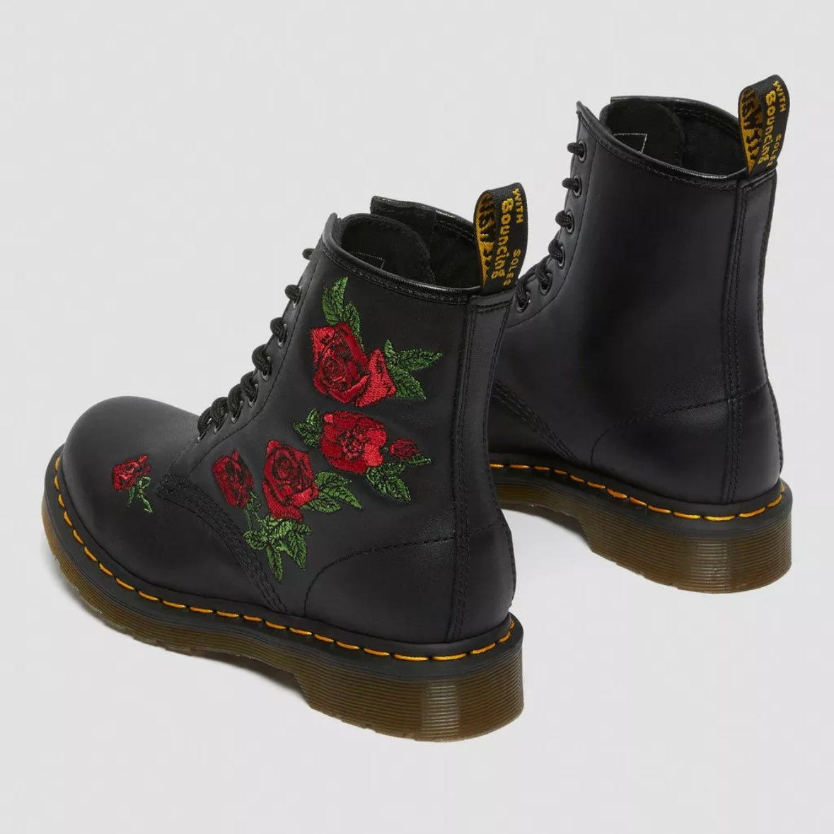Dr.Martens 1460 Vonda Black Floral Rose 24722001