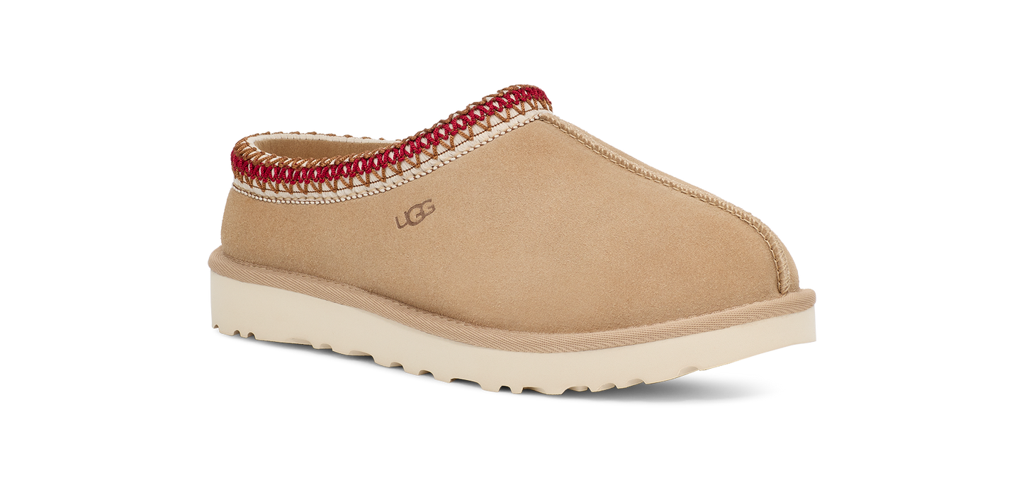 UGG Tasman Pantoffel SAND/DARK CHERRY 5955