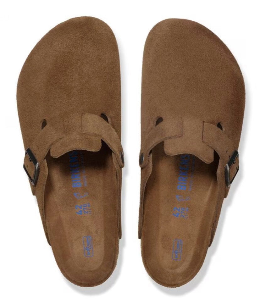 Birkenstock Boston Dark Tea Tonal 1030814