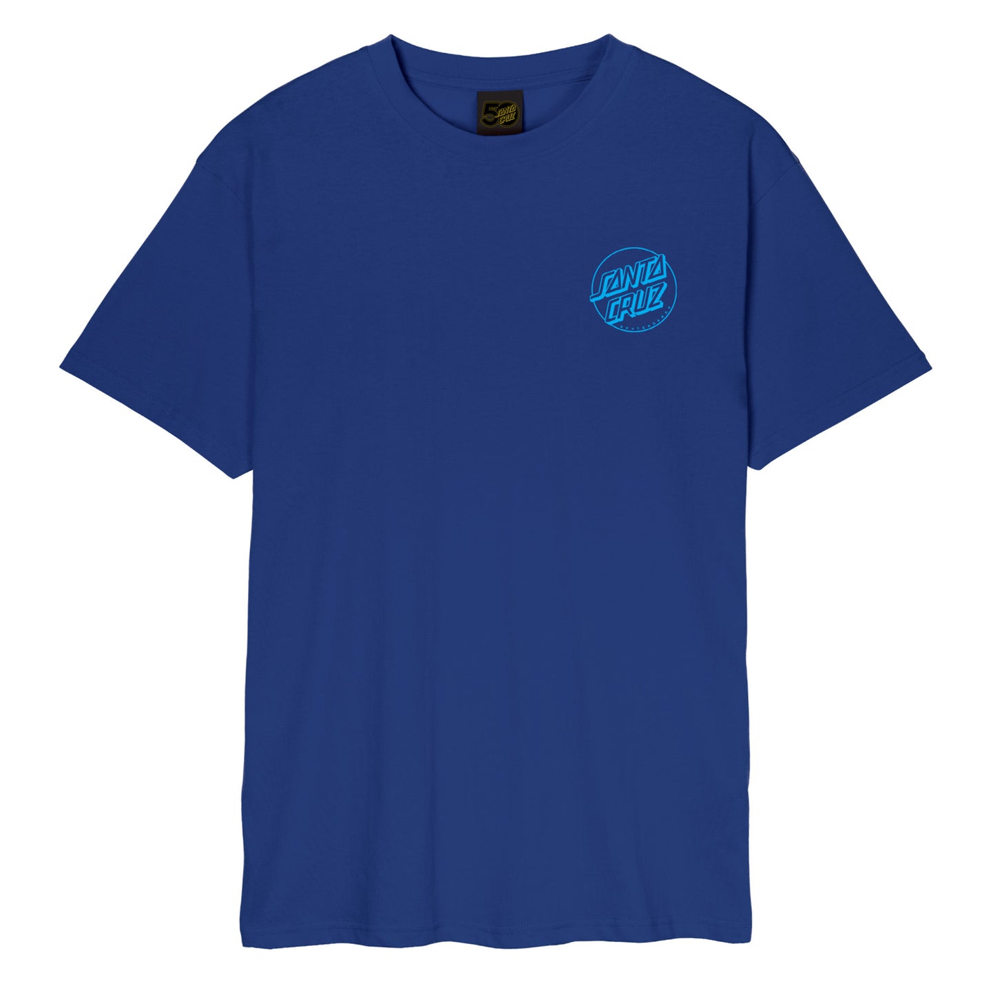 Santa Cruz Dressen Mash Up Opus T-Shirt Black White Cobalt