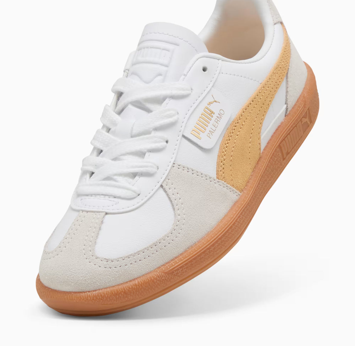 Puma Palermo White Almost Apricot 396464-19