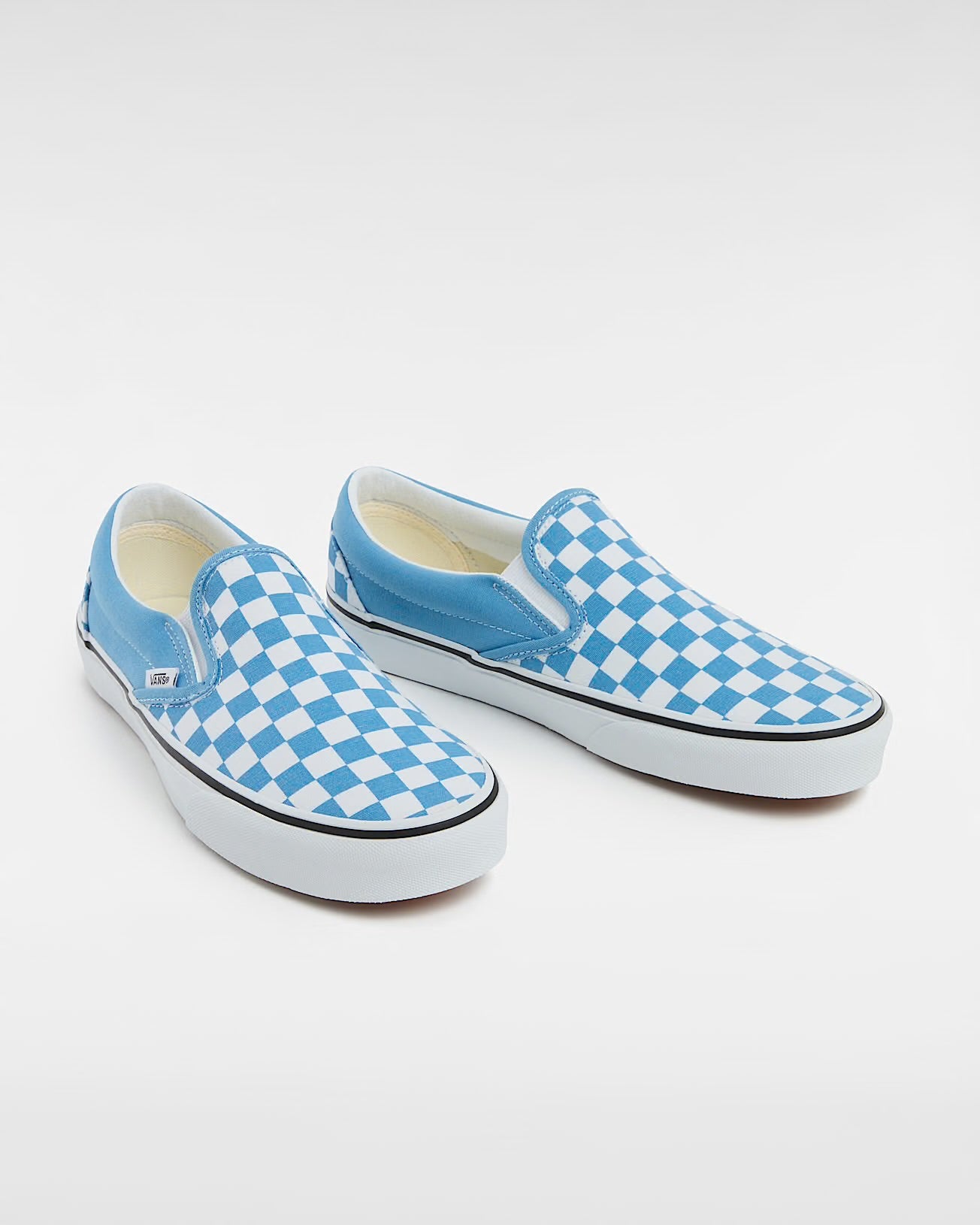 Vans Classic Slip On Checkerboard Color Theory Blue White VN000D6BE2W