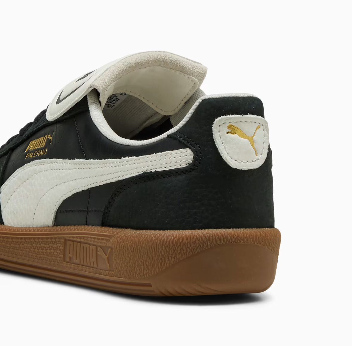 Puma Palermo Premium Black Warm White 401744-02