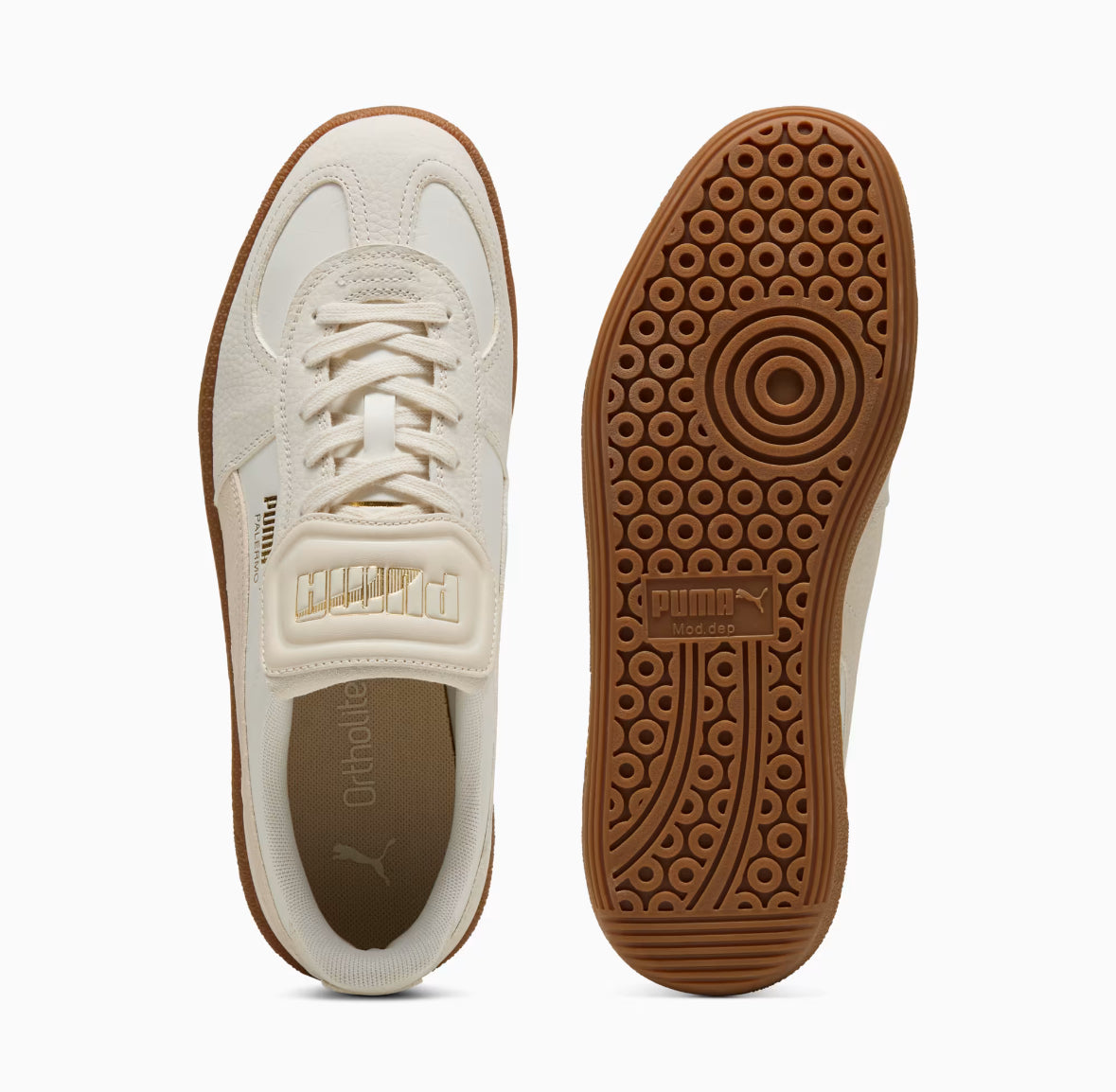 Puma Palermo Premium Warm White Alpine 401744-01