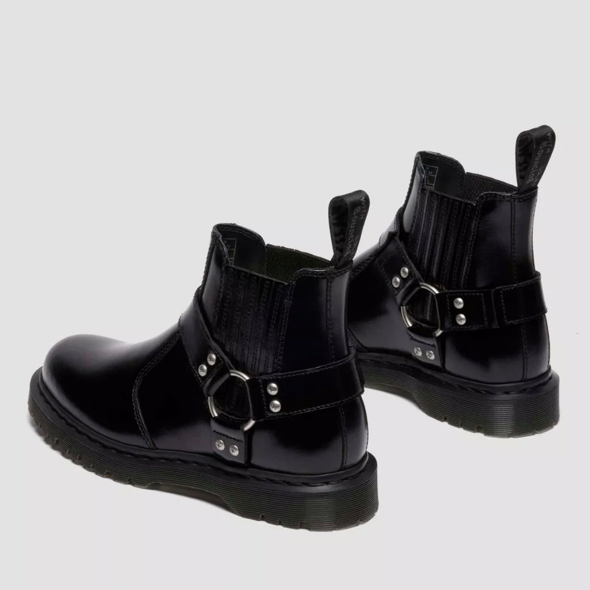 Dr.Martens 2976 Harness Analine Black Chelsea Boots 41387001