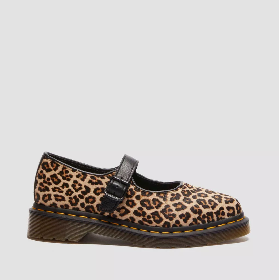 Dr.Martens Elphie Mary Jane Black Leopard 41651200