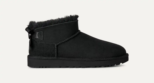 UGG Ultra Mini Bailey Bow Boot Black 1185491