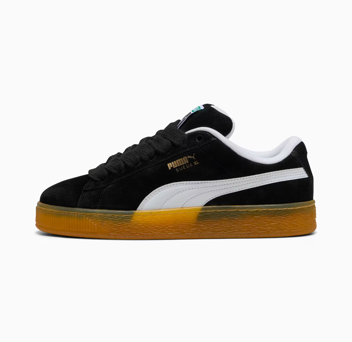 PUMA Suede XL Dark Risk Black White Gum 401348-01