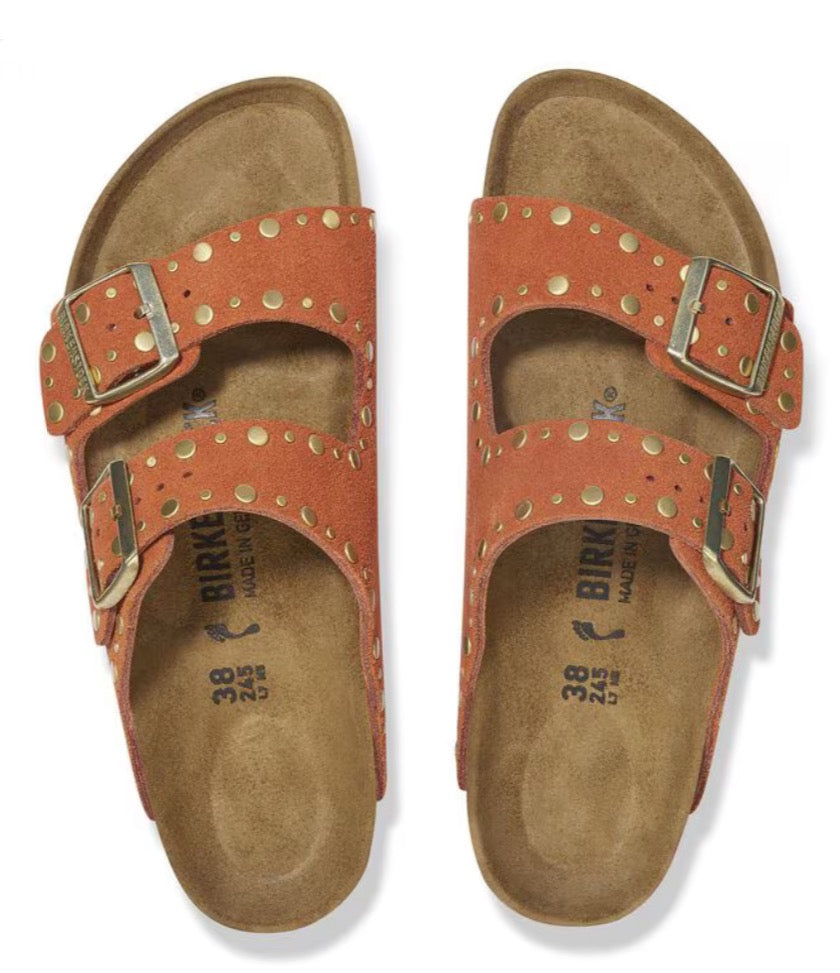 Birkenstock Arizona Rivet Dark Rust 1029513