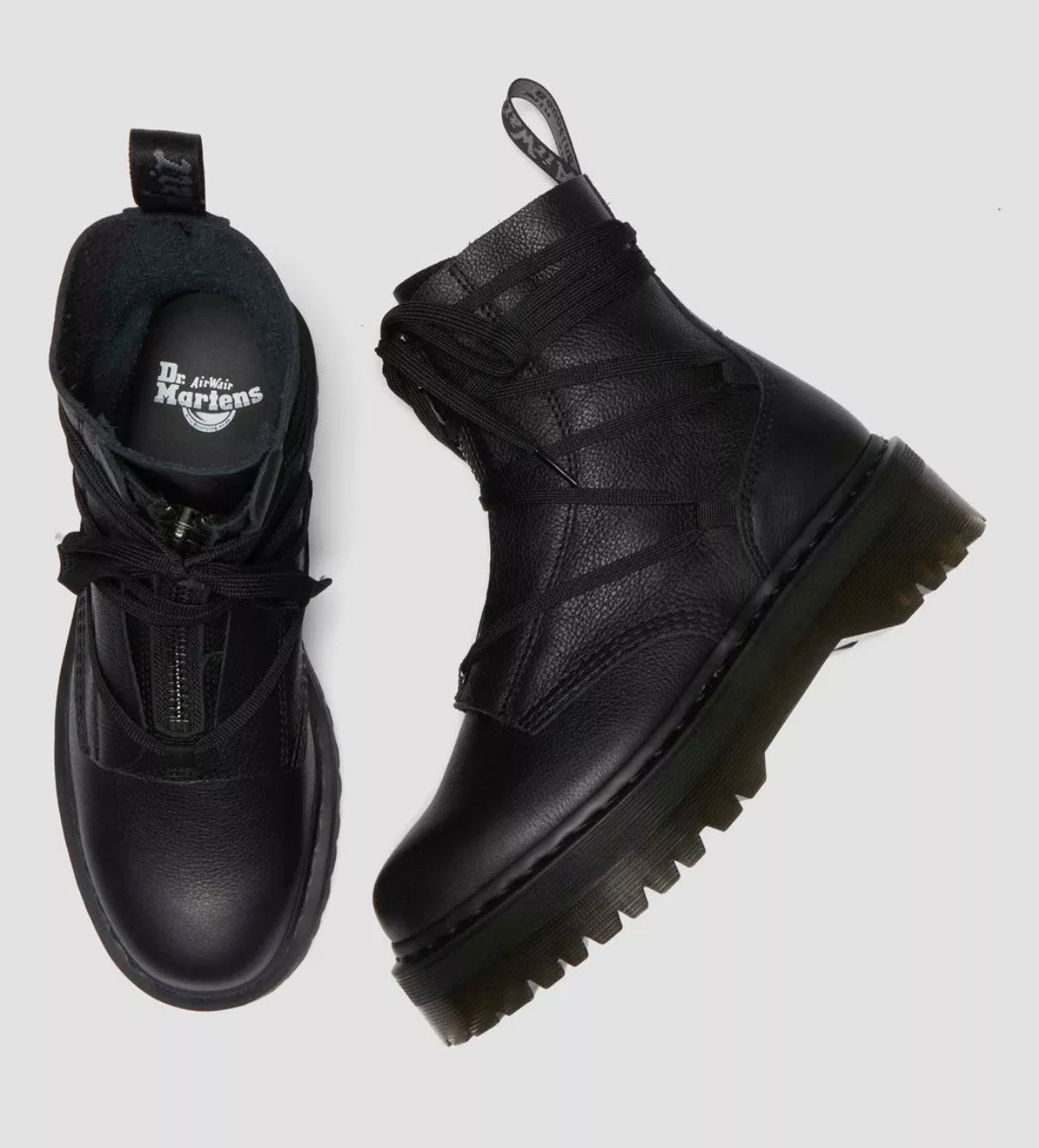 Dr.Martens Jarrick Black Pisa Plateau 32221001