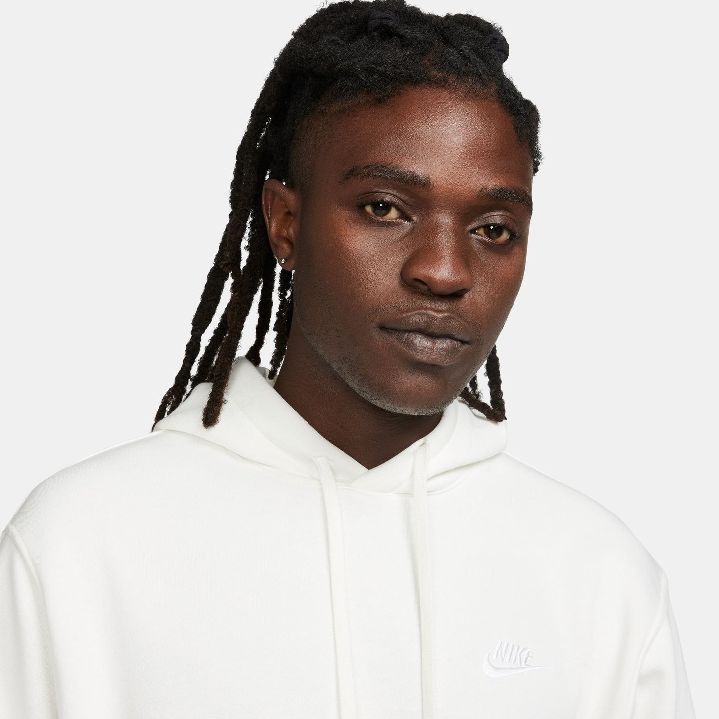 Nike Sportswear Club Pullover Hoodie Fleece Sail BV2654-134