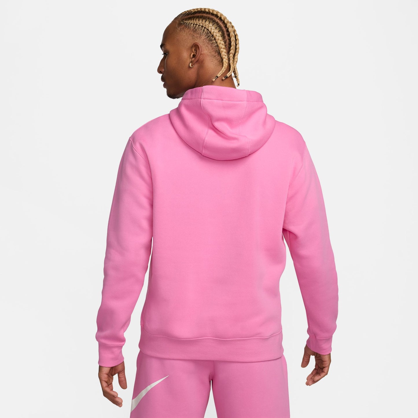 Nike Sportswear Club Pullover Hoodie Fleece Play Pink BV2654-675