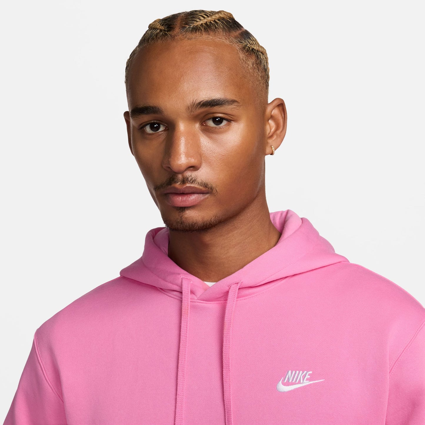 Nike Sportswear Club Pullover Hoodie Fleece Play Pink BV2654-675