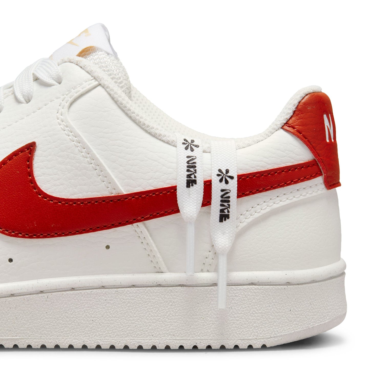 Nike Court Vision Low white cinnabar volt DH3158-104