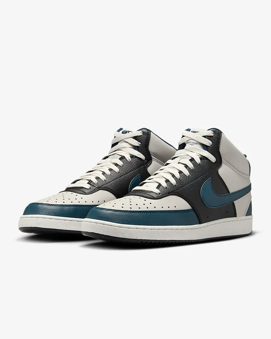 Nike Court Vision Mid Light Iron Phantom Black Navy DN3577-004