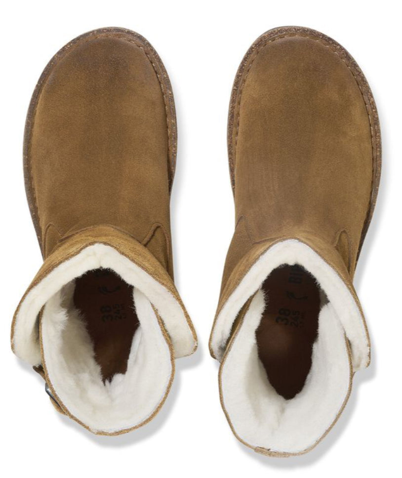 Birkenstock Uppsala Lammfell Boots Dark Tea 1028109