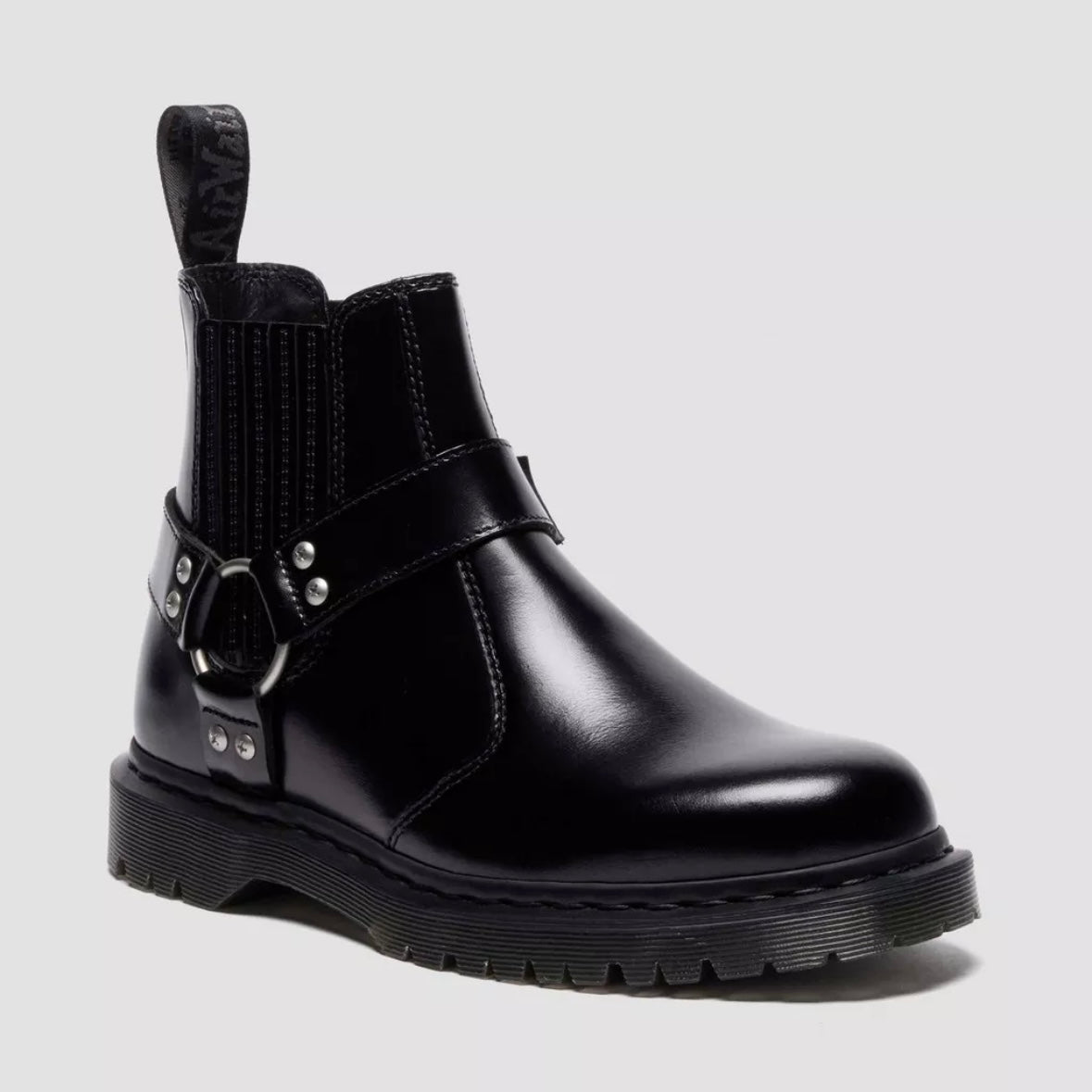 Dr.Martens 2976 Harness Analine Black Chelsea Boots 41387001