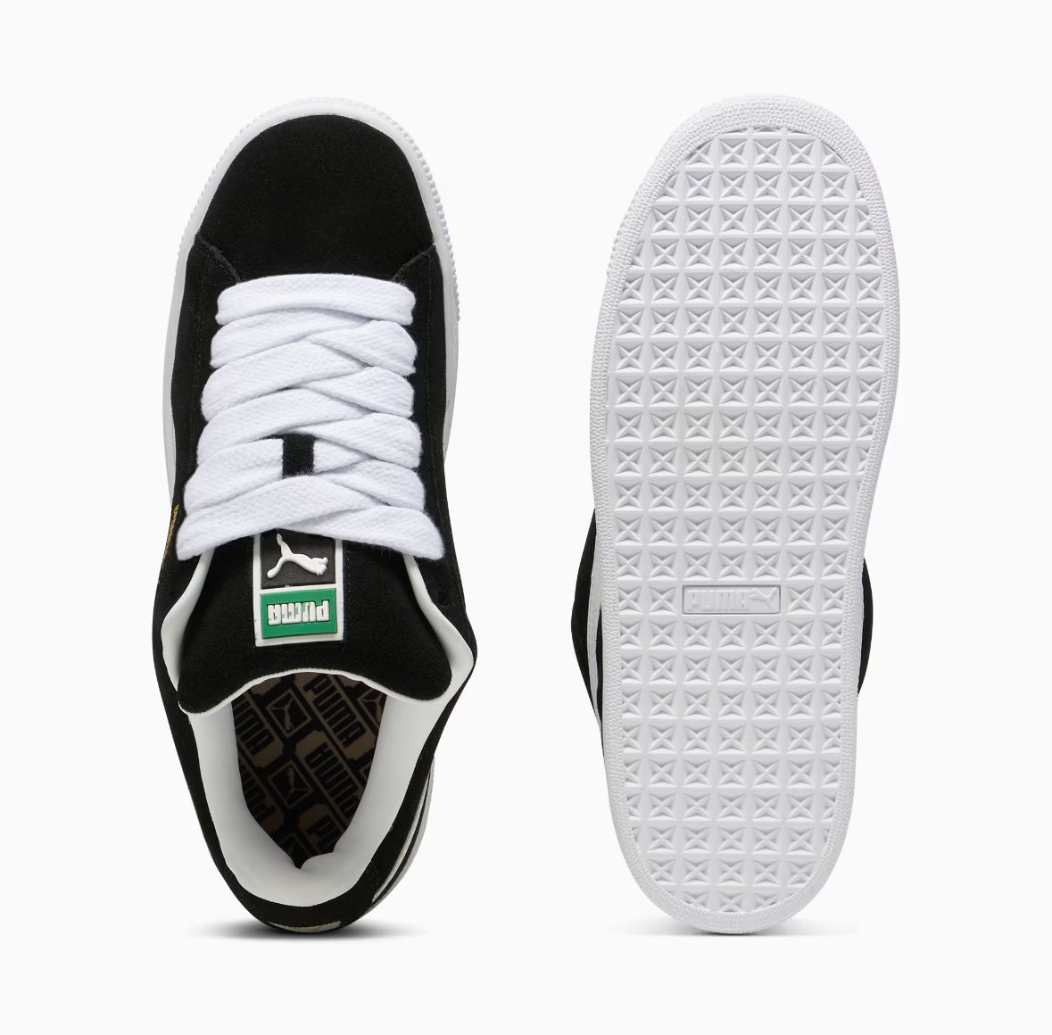PUMA Suede XL Black White 395205-02