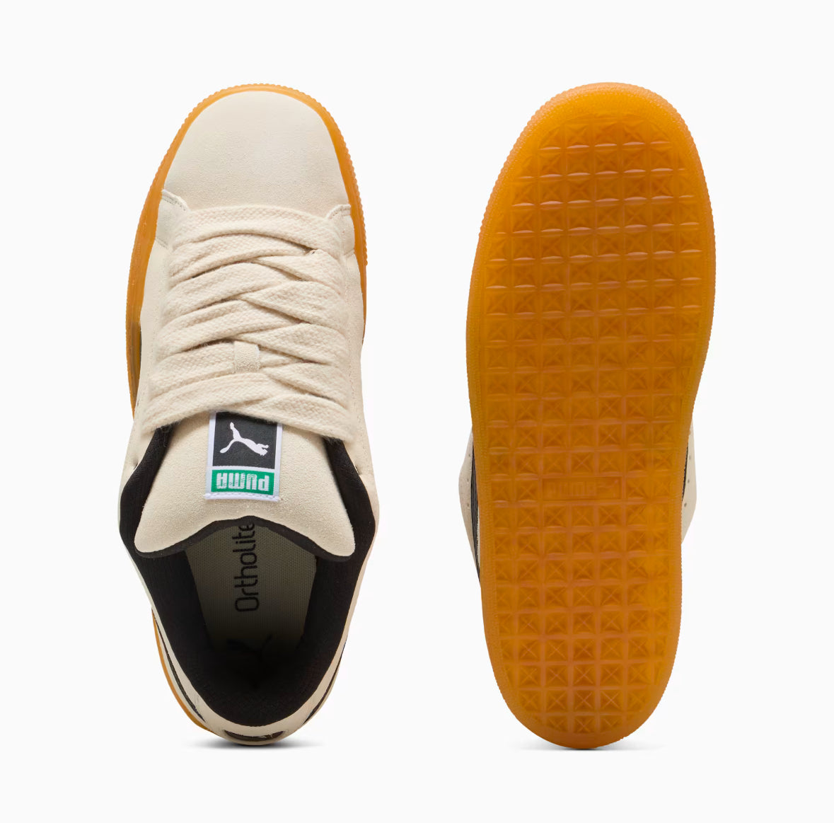 PUMA Suede XL Dark Risk Alpine Snow Black Gum 401348-02