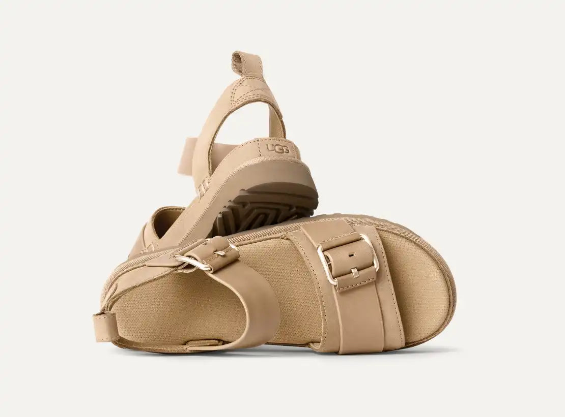 UGG Goldenstar Villa Sandale Mustard Seed 1167392