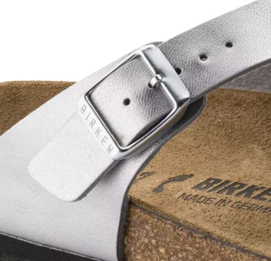 Birkenstock Gizeh Birko-Flor Silver 0043851